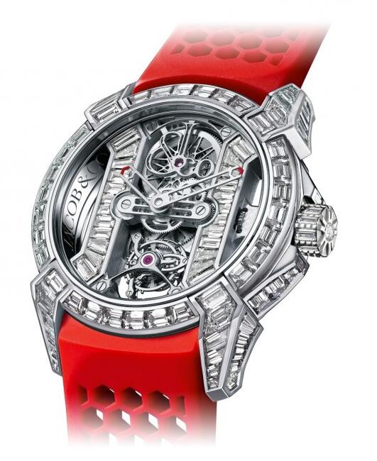 Swiss Luxury Jacob & Co Epic X Tourbillon Baguette 550.500.30.BD.BD.1BD replica watch review